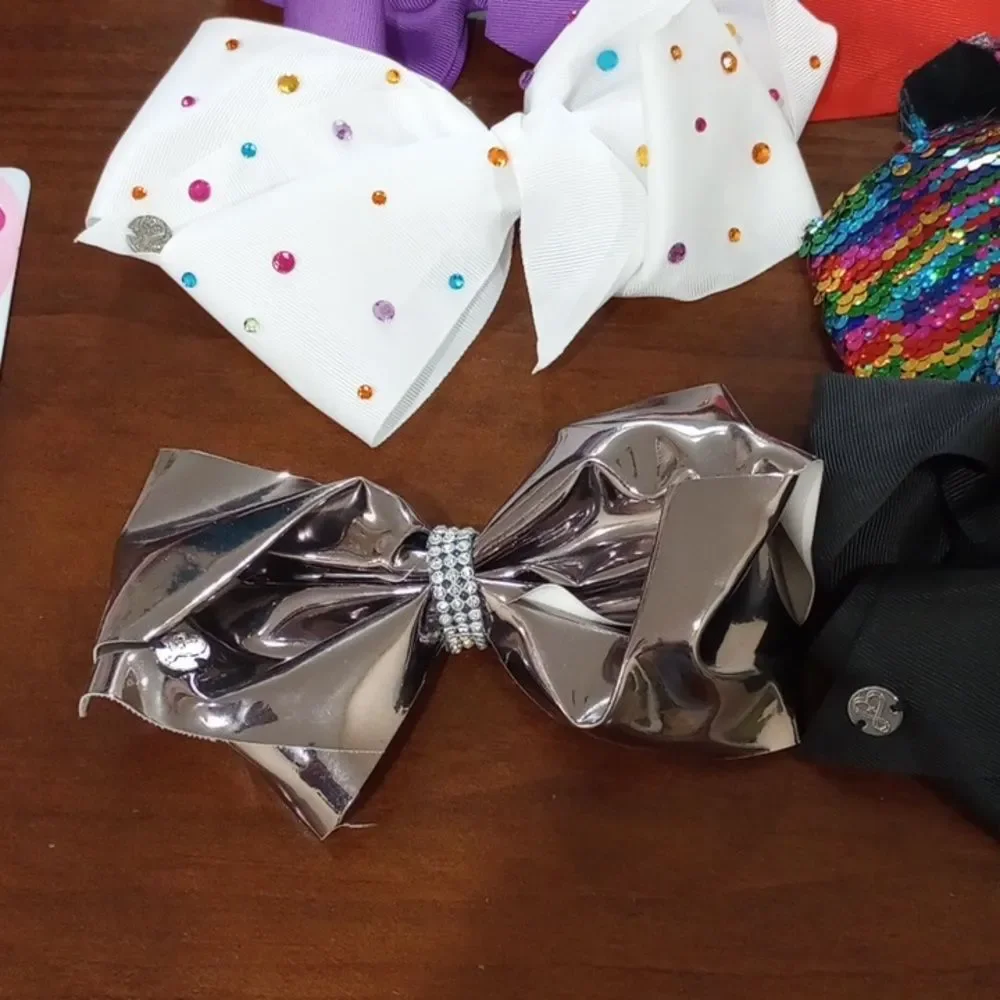 Jojo Siwa & Boutique Hair Bow Collection With Bracelet - Set of 12 Bows!